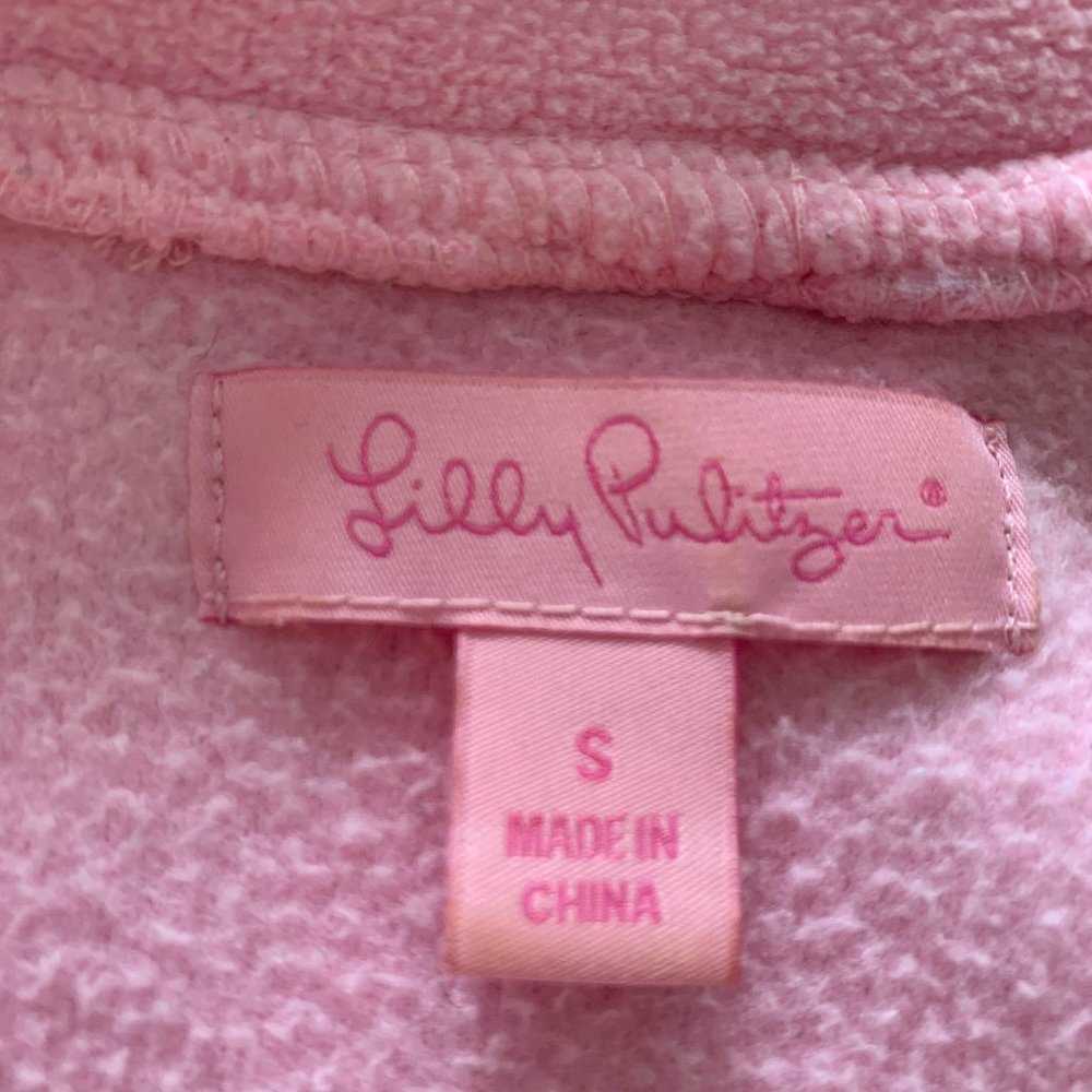 Pink Lilly Pulitzer vest, Women's S